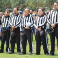 Árbitros de Football Americano de México (AFAM), comandados por el referee Sergio Ávila